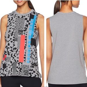 Under Armour Chop Block Print Muscle Tank Top S